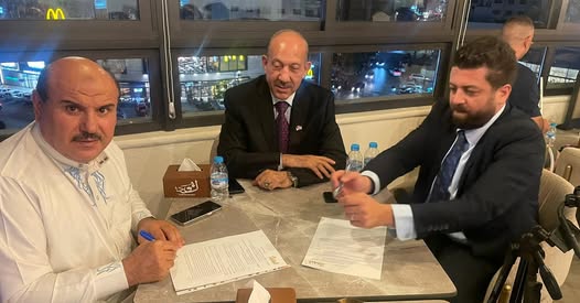 توقيع اتفاقية تعاون بين ملتقى النشامى ومكتب ليث الخصاونة للمحاماة تم بحمد الله تعالى توقيع اتفاقية بين ملتقى النشامى للجالية الاردنية حول العالم ومكتب الاستاذ ليث الخصاونة