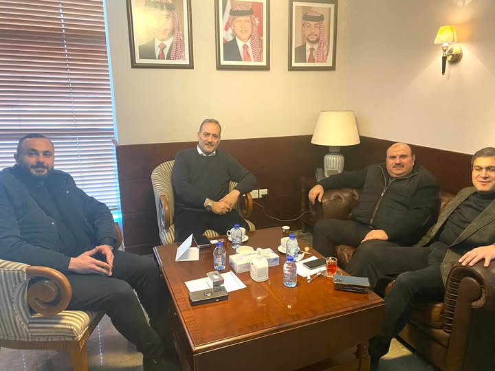 رئيس ملتقى النشامى يزور غرفة تجارة الاردن ويلتقي نائب الرئيس