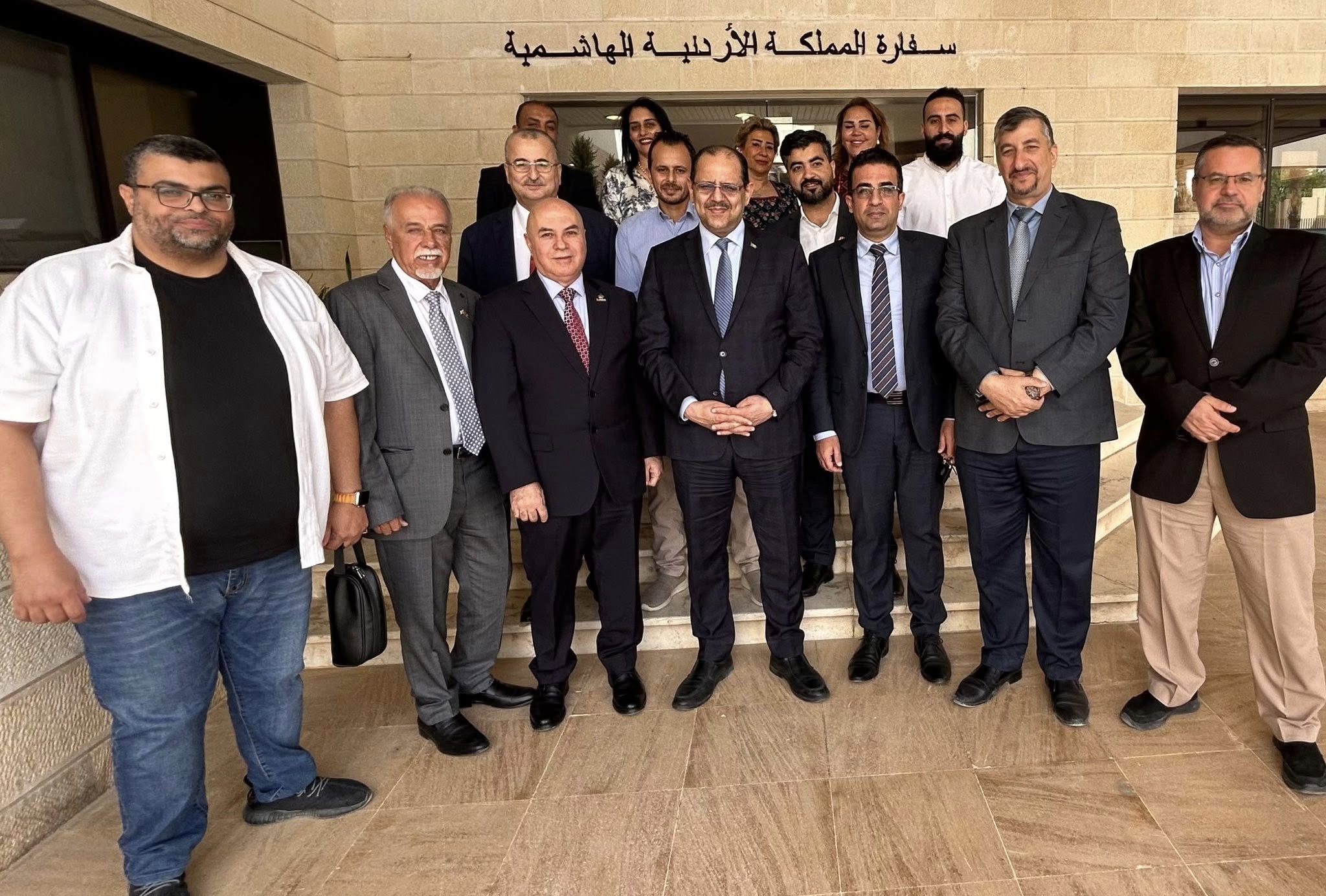 السفير أبو الفول يستقبل وفد ملتقى نشامى الرياض ونشميات السعودية استقبل سعادة سفير المملكة الاردنية الهاشمية في الرياض