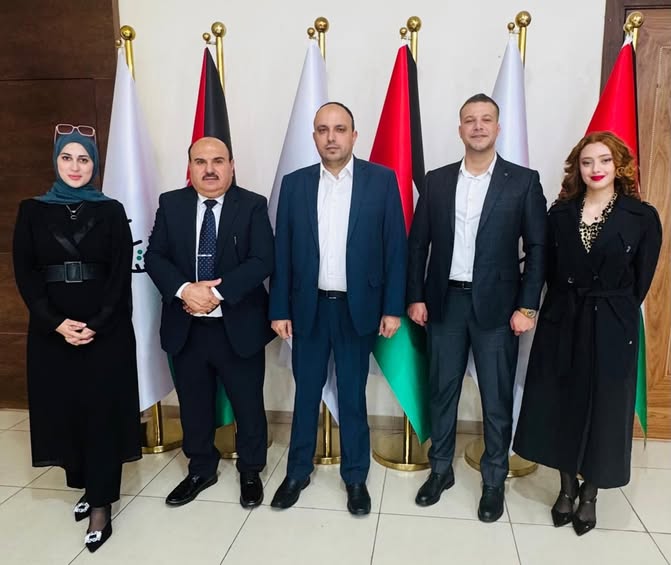 معالي وزير الشباب يستقبل الرفاعي والوفد المرافق