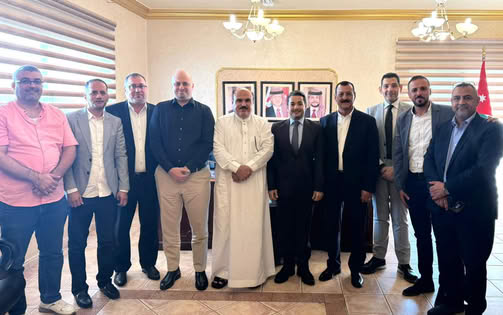 القنصل العام بجدة يستقبل رئيس ملتقى النشامى